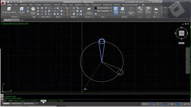 Rotacion Mover y Escala en AutoCAD 2015 смотреть онлайн