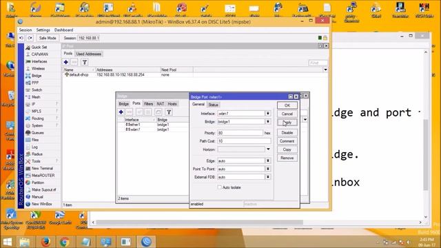 Mikrotik DISC Lite 5 Point to Point Configuration смотреть онлайн
