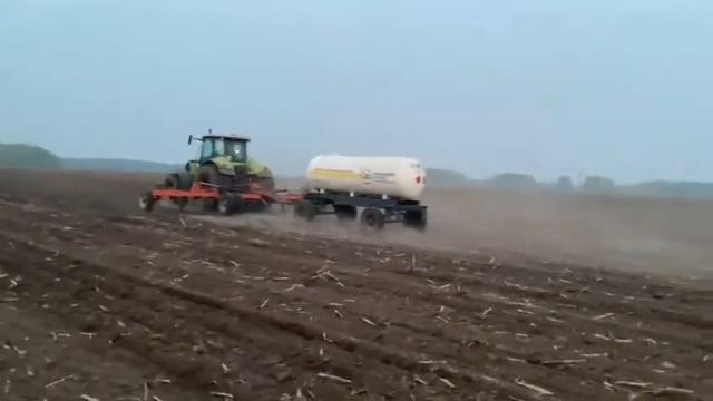 Внесение безводного аммиака в почву в качестве азотного удобрения под кукурузу в Тюменской области. смотреть онлайн