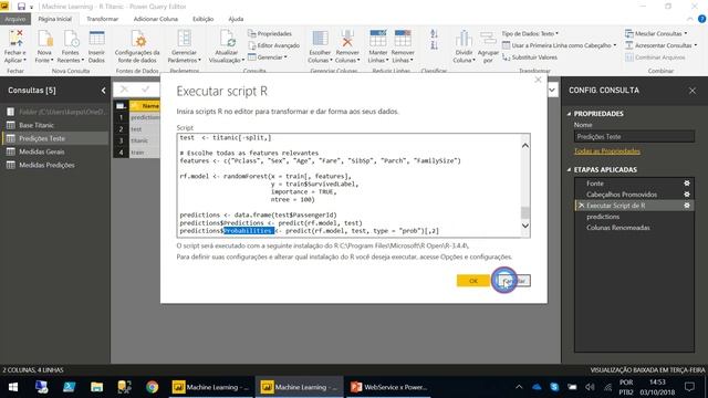 [Power BI + R] Treinando e Testando um Modelo de Classificação no Power BI com um Script R смотреть онлайн