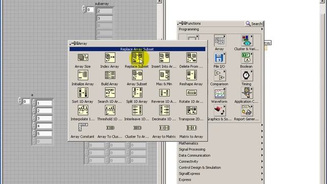 Arrays in LabVIEW: Manipulating arrays смотреть онлайн