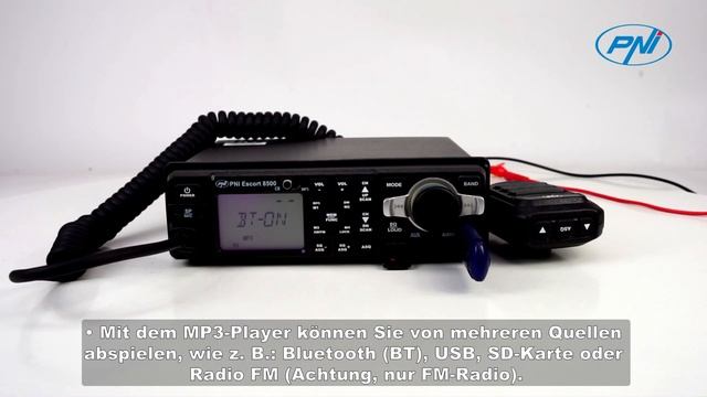 CB radio station and MP3 player PNI Escort HP 8500 DE смотреть онлайн