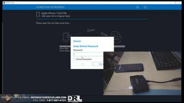 Getting into a pass code protected iPhone using checkm8 and Cellebrite