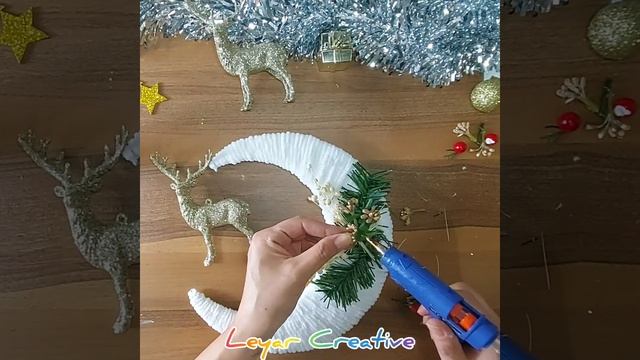 Decorative wall hanging for Christmas смотреть онлайн