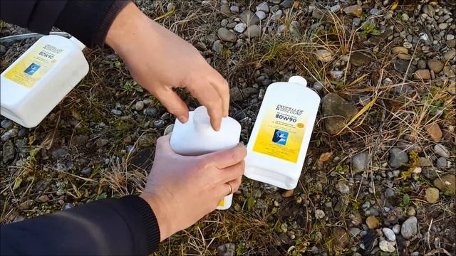 Gear Oil Change on OMC Cobra Sterndrive Getriebeöl wechseln Z Antrieb смотреть онлайн
