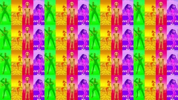 NEW COLOR DANCE CHALLENGE DAME TU COSITA vs El Taiger vs Patila Me Kemaste vs Gummy Bear Alien Gr