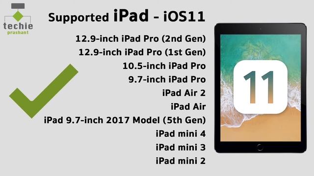 IOS11 Supported Device List. Does Your IPhone, IPad, IPod Support IOS11?  HINDI