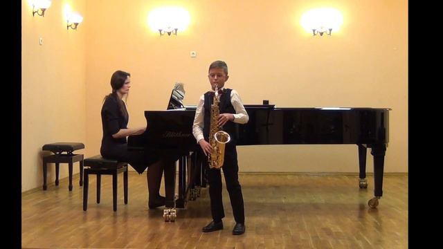 Филипп Антипов10 лет ДМШ им В.В.Стасова, С.Рахманинов " Полька" смотреть онлайн