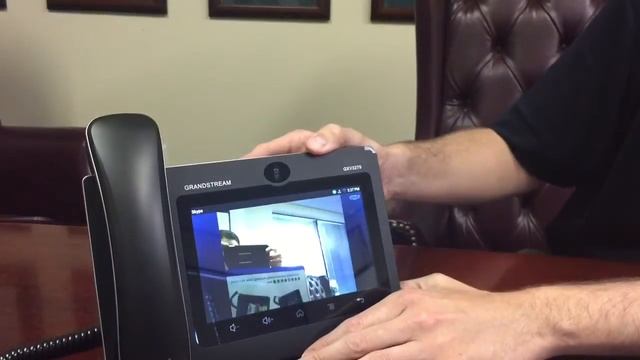 How to make a video call with the Grandstream GXV3275 IP Video Phone смотреть онлайн