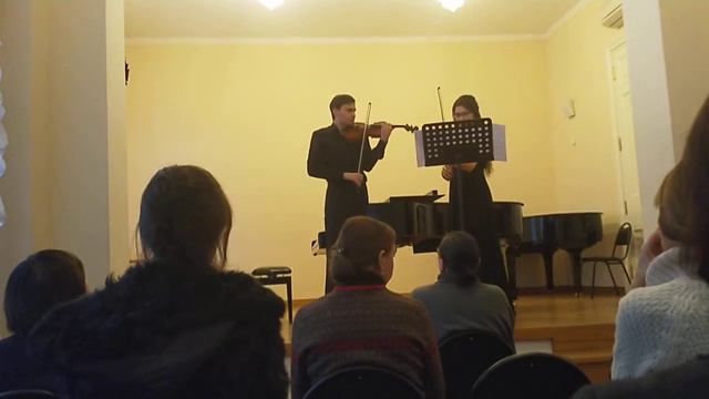 Г. Венявский - этюд-каприс op. 18 №3 D-dur для двух скрипок смотреть онлайн