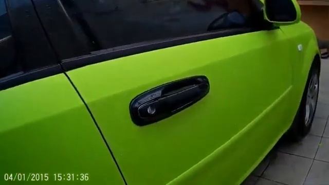 Оклейка Chevrolet в мат KPMF смотреть онлайн