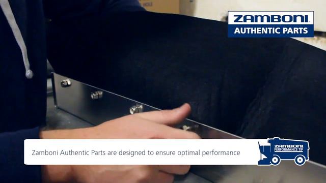 Zamboni Performance Tip: Towel Replacement