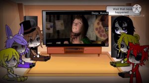 Fnaf 1 & Puppet react to FNAF 6th anniversary