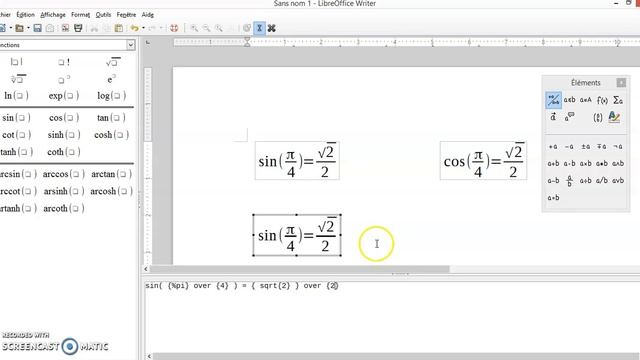 Insertion formule libre office смотреть онлайн