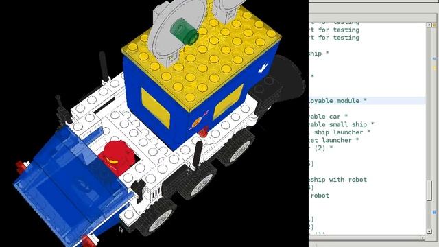 Lego Models (LDraw) Loaded from Java смотреть онлайн