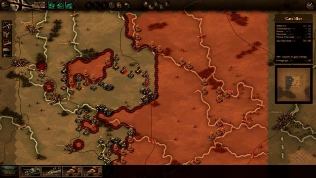 Case Blue Germany Axis | Unity of Command Stalingrad Campaign Lets Play Gameplay PC HD смотреть онлайн