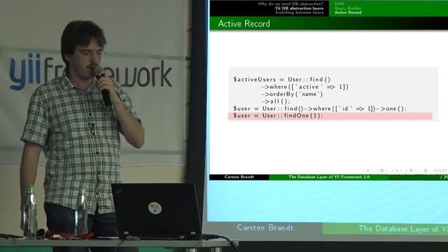 YiiConf2017 Carsten Brandt The database abstraction layer of Yii 2 ENG смотреть онлайн