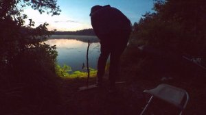 ЛЕЩ НА РЕЗИНКУ, КЛЮЕТ НОЧЬЮ! ПОЕХАЛ НА ЭТО ОЗЕРО В ПЕРВЫЙ РАЗ. РЫБАЛКА 14.07.2022