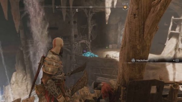 All Water Puzzle - Find Tyr in Cave Mine - God of War Ragnarok Applecore puzzle (3/3)