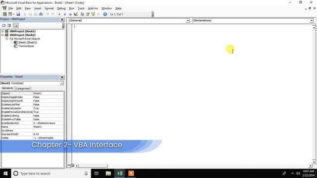 C1- VBA INTERFACE - Excel MACRO-VBA Training смотреть онлайн