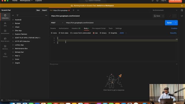 How to Send Firebase Push Notification Using Postman in Flutter смотреть онлайн