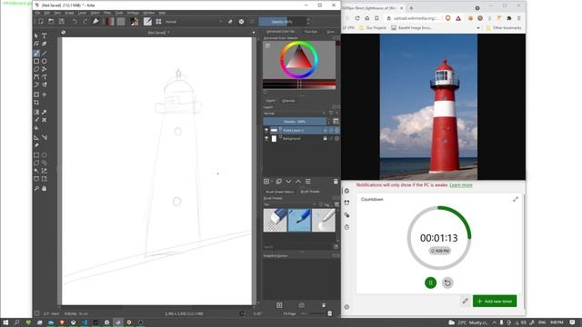 Lighthouse - The Daily Sketch - Episode #73 смотреть онлайн