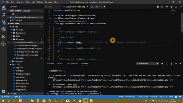 Laravel in Tamil Part 013 - Database Connection & migration continuous смотреть онлайн