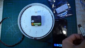 Как быстро просто и дешево сделать часы с подсветкой своими руками, RBG стрелочные часы ночник