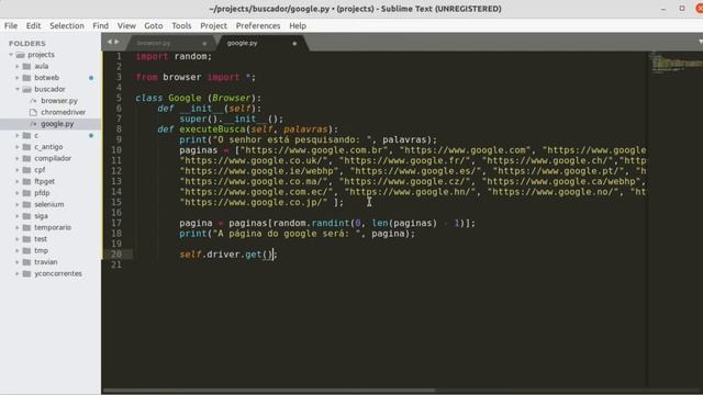 Buscando no GOOGLE com SELENIUM e Python, menos de 30 minutos!!! смотреть онлайн