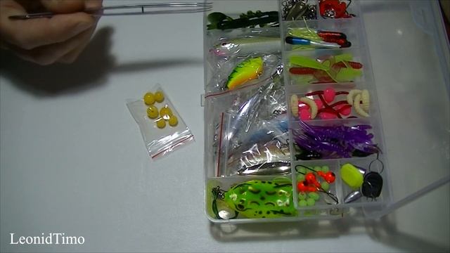 Набор искусственных приманок для рыбалки смотреть онлайн