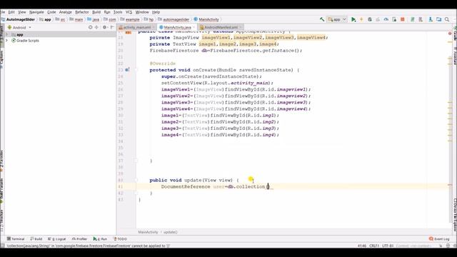 How to Create Auto Image Slider and load images from Firebase in Slider смотреть онлайн