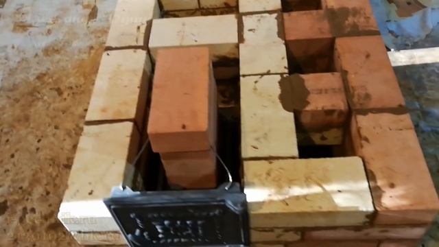 Как сложить Печь: отопительный щиток с плитой своими руками. смотреть онлайн