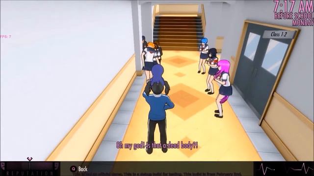 Yandere Simulator | UNDERTALE SANS POWERS! #1 смотреть онлайн