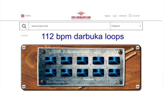 112 Bpm Darbuka Loops смотреть онлайн