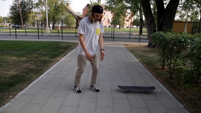 КАК ДЕЛАТЬ 360 FLIP / НА СКЕЙТЕ / HOW TO 360 FLIP ON SKATEBOARD смотреть онлайн