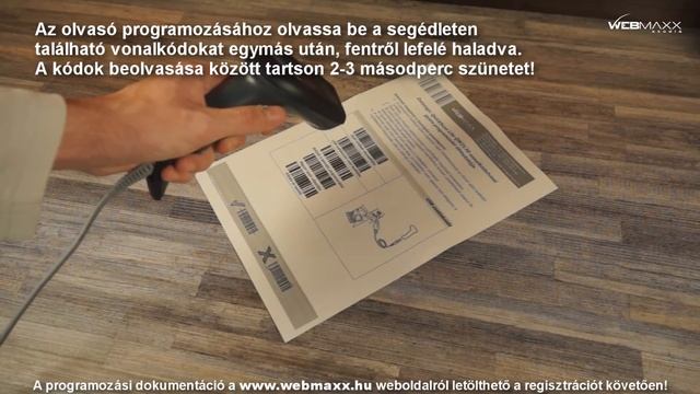 Datalogic QuickScan 2100 Lite vonalkódolvasó - magyar billentyűzet beállítása смотреть онлайн