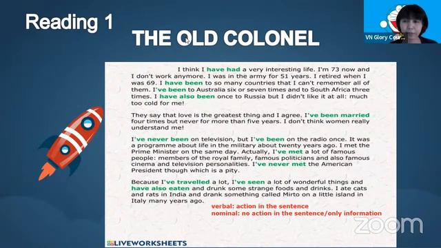 Private class loli _ present perfect in speaking activity _ vngc смотреть онлайн