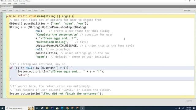 Java Swing 003: Predefined Dialogs in Swing смотреть онлайн