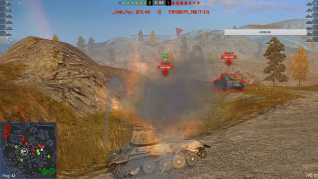 WOT BLITZ CТРИМ Т-34 смотреть онлайн