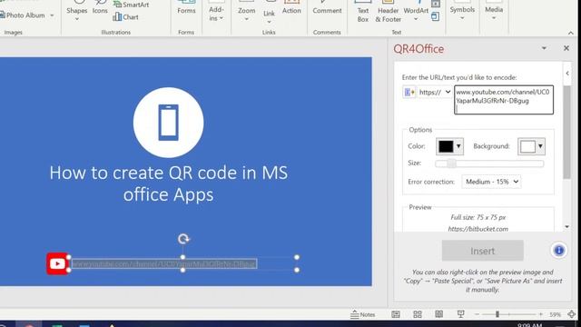 How to Generate QR CODES in MS Office Apps for FREE (Excel, Word & PowerPoint) смотреть онлайн