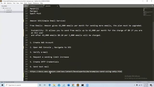 AWS SES | Amazon SES |How to send Emails using Python Tutorial | Simple Email Service | Codegnan смотреть онлайн