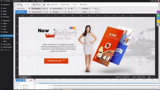 Slider Revolution WordPress 5.0 Sneak Peek смотреть онлайн