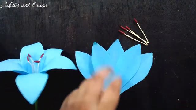 How to make beautiful Lily paper flower||DIY crepe paper flower||flower decor||crepe paper flowers смотреть онлайн