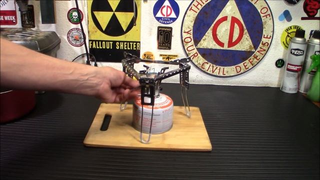 EZOutdoor Folding Burner Bracket For Small Gas Stoves! смотреть онлайн