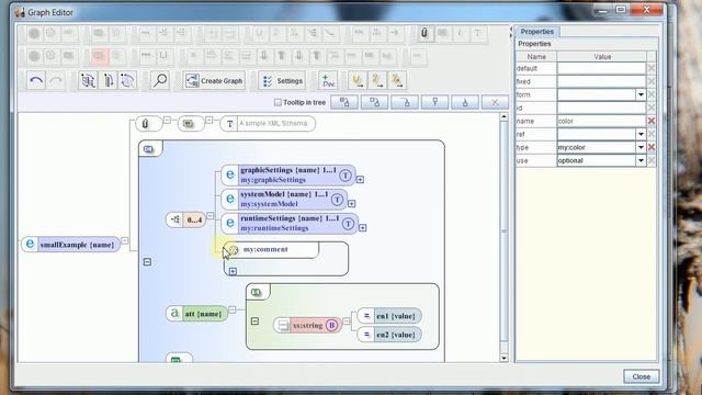 XMLSeed XML Schema Graph Editor смотреть онлайн