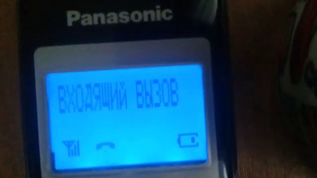 Panasonic KX-TGA250RU Входящий вызов/Incoming call смотреть онлайн