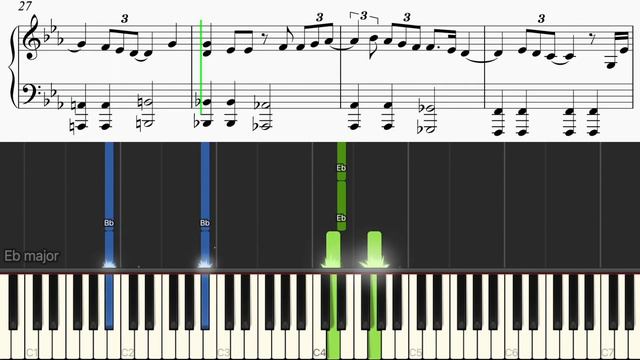 Mitski - Liquid Smooth - Piano Tutorial + SHEET MUSIC смотреть онлайн
