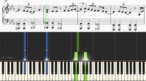 Mitski - Liquid Smooth - Piano Tutorial + SHEET MUSIC