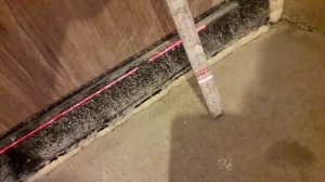 срезаю один сантиметр стяжки