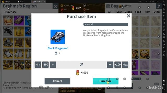 Moonlight Sculptor - Black Fragments, Twilight Magic Quartz & Orange Lunarium for T5 [Easiest Way] смотреть онлайн